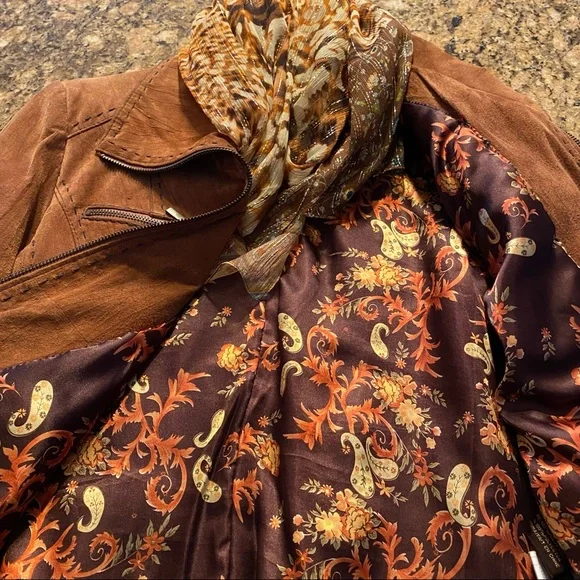 EMC Suede Leather Fully Lined Jacket - Picture 4 of 14